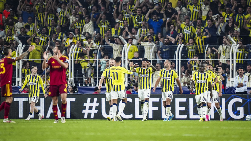 Fenerbahçe Roma ile 1-1 berabere kaldı: Geri dönüş son dakikada direğe takıldı - Resim : 2