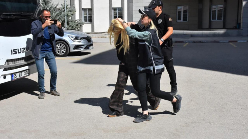 ‘Vanlı Kara Haydar’ın ardından fenomen eşi Çağla Öz de tutuklandı - Resim : 1