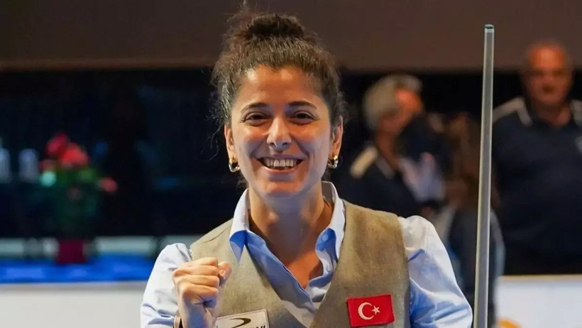 Milli bilardocu Karakaşlı dünya şampiyonu oldu - Resim : 1