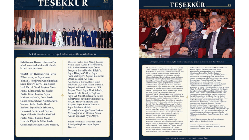 Davutoğlu'nun teşekkür ilanında dikkat çeken detay: Sırada telefon krizi mi var? - Resim : 1