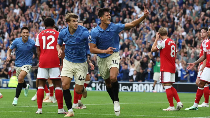 Premier Lig'de büyük sürpriz: Ferdi'li Brighton Arsenal'i sahadan sildi - Resim : 2