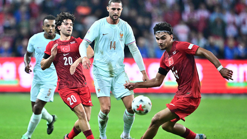 A Milli Takım Uluslar Ligi'ne mağlubiyetle başladı: Türkiye 0-1 Fransa - Resim : 1