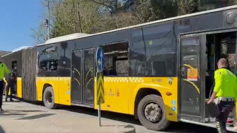 Kontrolden çıkan İETT otobüsü duvara çarptı: Yaralılar var - Resim : 2