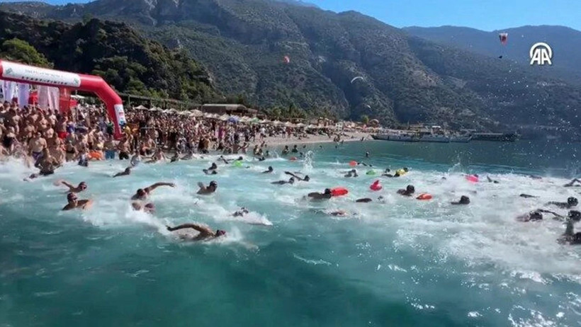 Uluslararası Fethiye Spor Festivali'nde yüzme yarışları başladı - Resim : 1