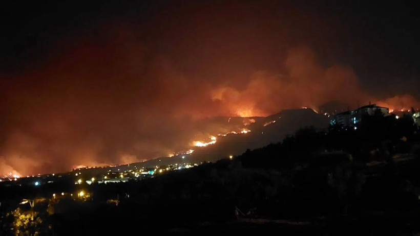 Denizli’de orman yangını bilançosu belli oldu - Resim : 1