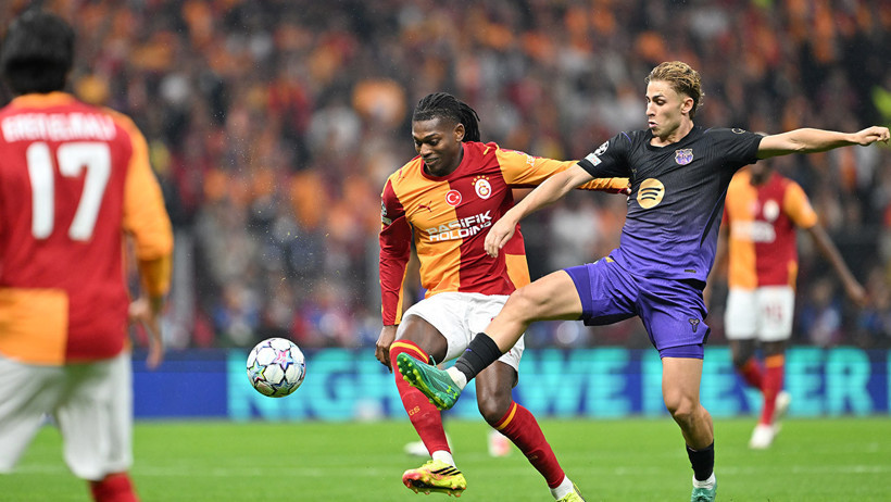 Galatasaray Barcelona'ya direnemedi: Öne geçtiği maçta ikinci yarıda dağıldı - Resim : 4