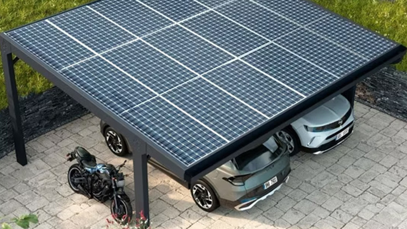 2 teknisyen ile 1 günde kuruluyor: İnşaatsız ve temelsiz GES otoparkı - Resim : 1