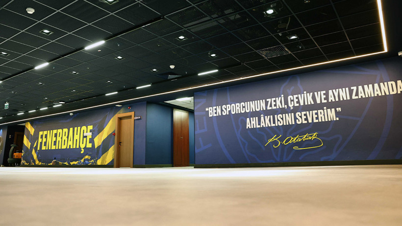 Fenerbahçe'de soyunma odası baştan sona yenilendi: Tüm masrafları yönetim karşıladı - Resim : 3