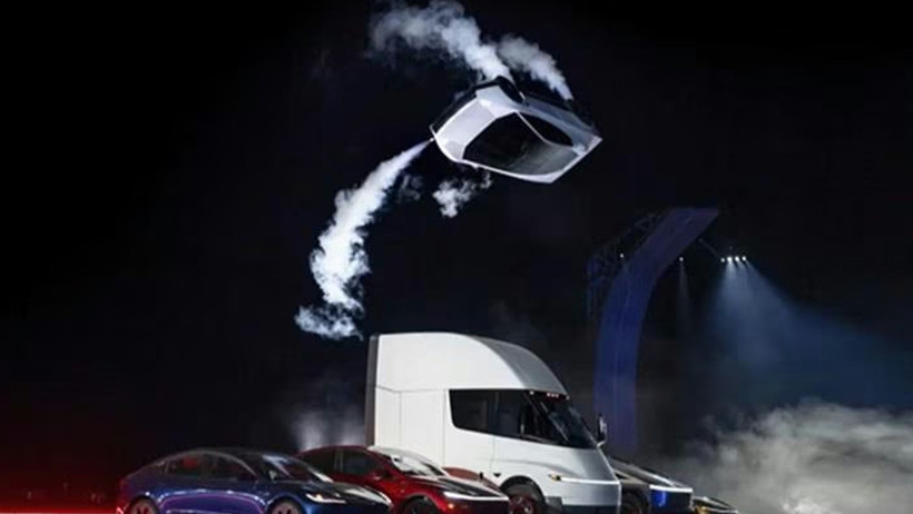 Tesla'nın uçan arabası özellikleriyle de uçuyor: Teknik detaylar açıklandı - Resim : 2
