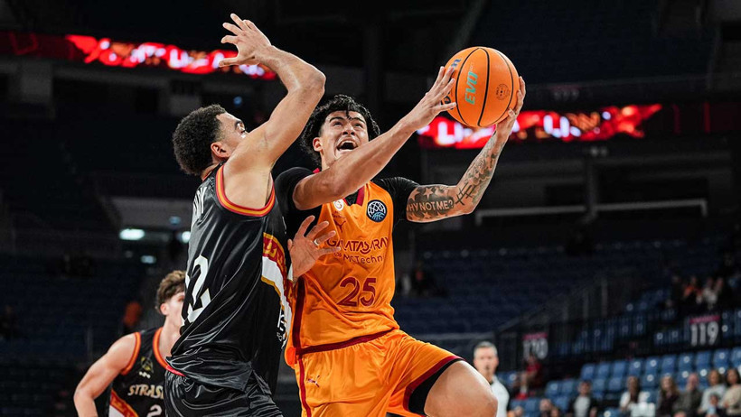 Galatasaray Strasbourg'u 83-77 yenerek Şampiyonlar Ligi'nde siftah yaptı - Resim : 2