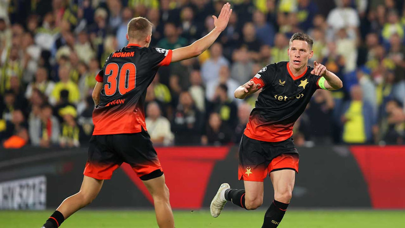 Fenerbahçe 90'da galibiyeti kaçırdı: Slavia Prag 2-0'dan geri geldi - Resim : 5