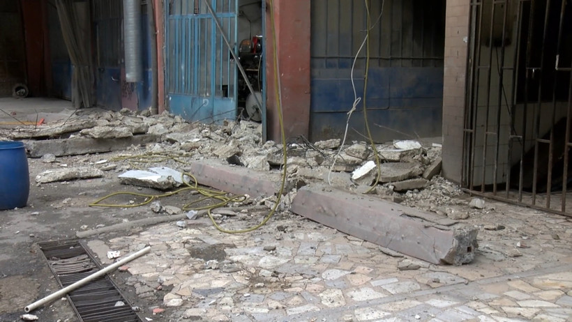 Ümraniye’de sanayi sitesinde balkon çöktü: 3 işçi yaralandı - Resim : 2