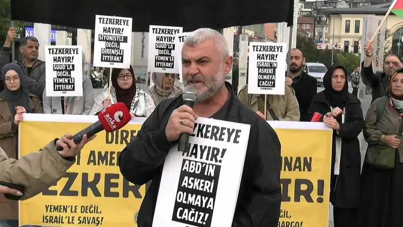 Üsküdar'da Mekke Anlaşması protestosu: 'Bu projeye geçit vermeyin' - Resim : 1
