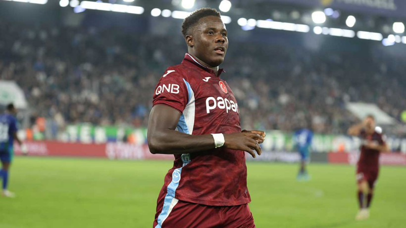 Trabzonspor'un golcü oyuncusu Franculino Dju Gaziantep FK maçında forma giyemeyecek - Resim : 1