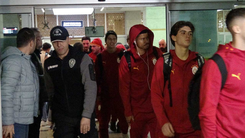 Galatasaray Konyaspor maçı için Konya'ya geldi - Resim : 1