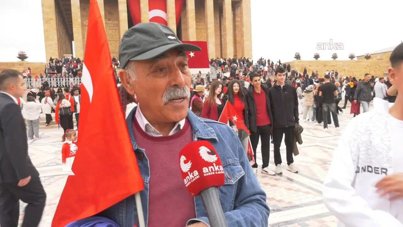 Cumhuriyet Bayramı'nda Anıtkabir doldu taştı: Binlerce kişi Atatürk'ün huzuruna çıktı - Resim : 1