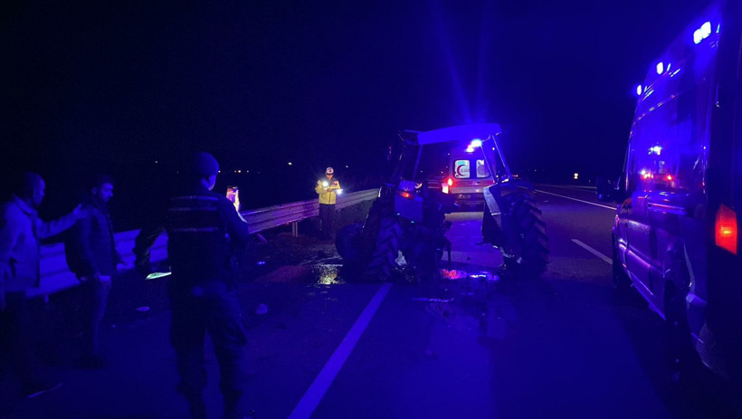 Gözlerine inanamadılar: İkiye bölünen traktörden sağ çıktılar: Ceyda’da korkunç kaza - Resim : 2