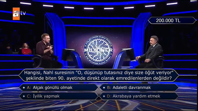 Kim Milyoner Olmak İster'de Nahl Suresi sorusunu joker kullanmadan doğru bildi: 200 bin TL kazandı, Oktay Kaynarca şaşırdı - Resim: 8