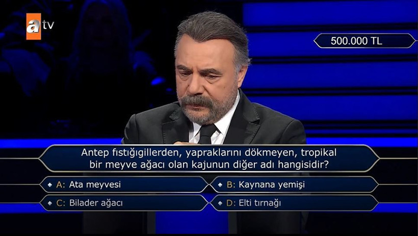 Kim Milyoner Olmak İster’de nefesler tutuldu: 500 Bin TL’yi gören yarışmacı ne yaptı? - Resim: 15