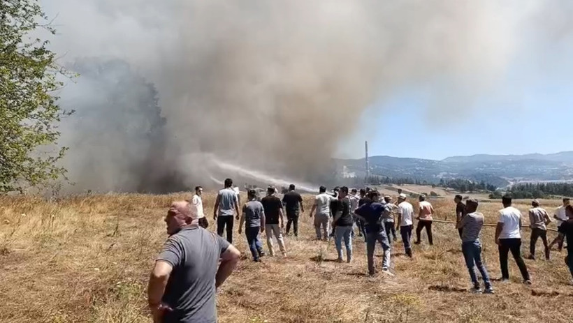 Bursa’daki yangın faciasında 3 dönüm arazi zarar gördü - Resim : 2