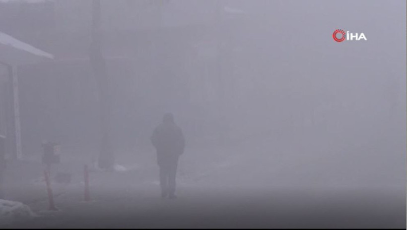 Kars’ta göz gözü görmüyor: Kale kayboldu… Görüş mesafesi 5 metre - Resim: 5