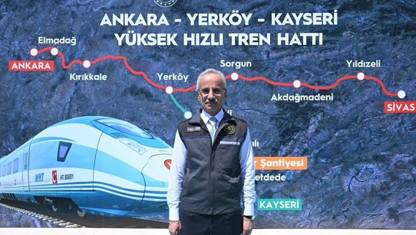 Ankara-Kayseri arası 1 saat 45 dakikaya düşecek: Hızlı trende son durum - Resim : 1
