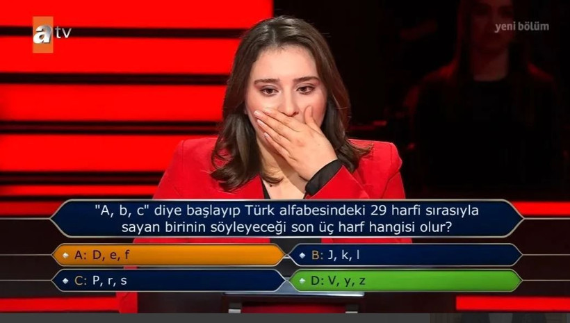 Kim Milyoner Olmak İster'de basit soru kabusu! Türk alfabesini unutan yarışmacı şoke etti! Oktay Kaynarca'nın yüz ifadesi her şeyi özetledi - Resim: 10