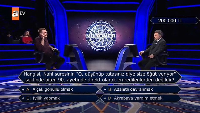 Kim Milyoner Olmak İster'de Nahl Suresi sorusunu joker kullanmadan doğru bildi: 200 bin TL kazandı, Oktay Kaynarca şaşırdı - Resim: 10
