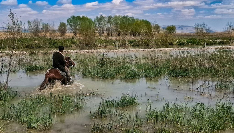 Hoca’nın mayası bu kez gerçekten tuttu: Çölleşen göl yeniden maviye büründü - Resim: 9