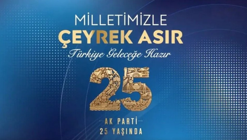 AK Parti 25. yıl logosunu tanıttı: Dikkat çeken detaylar öne çıktı - Resim : 1
