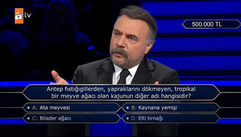 Kim Milyoner Olmak İster’de nefesler tutuldu: 500 Bin TL’yi gören yarışmacı ne yaptı? - Resim: 11
