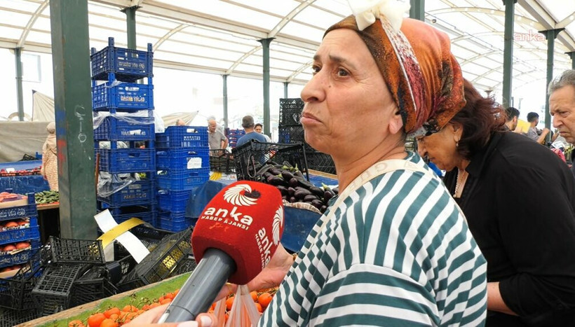 Pazarda yürek burkan isyan: Ekonomik kriz vatandaşı vurdu - Resim : 2