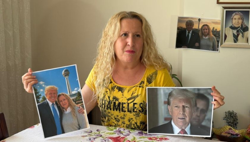 Necla Özmen Trump'ın gelişi için gün sayıyor: “Kendi ellerimle yaprak sarması hazırladım