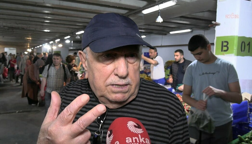 Pazarda yürek burkan isyan: Ekonomik kriz vatandaşı vurdu - Resim : 1
