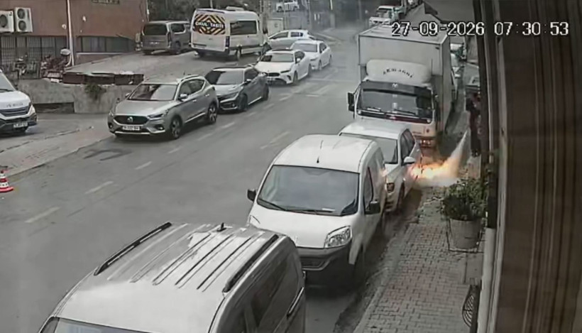 Facianın eşiğinden döndü: Aracını alevlerin ortasından son saniyede çekti - Resim: 5