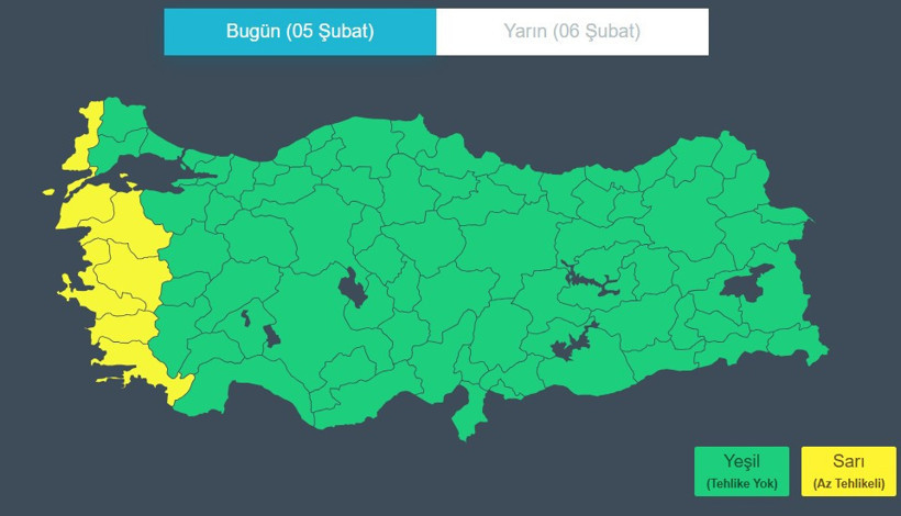 Meteoroloji'den 7 il için sarı kod uyarısı - Resim : 3