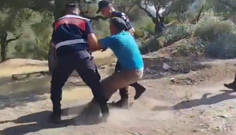 Akbelen'de doğa katliamı: Asırlık zeytin ağaçları sökülüyor - Resim : 1