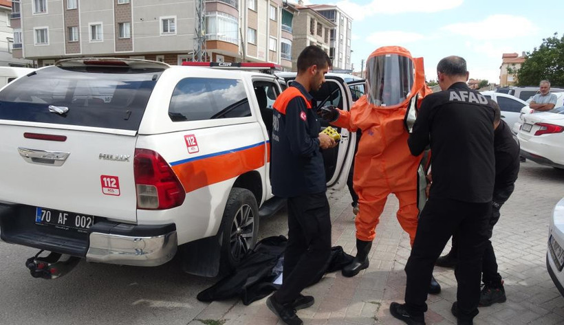 Karaman'da karı kocanın sır ölümü: Kimyasal madde alarmı - Resim : 1