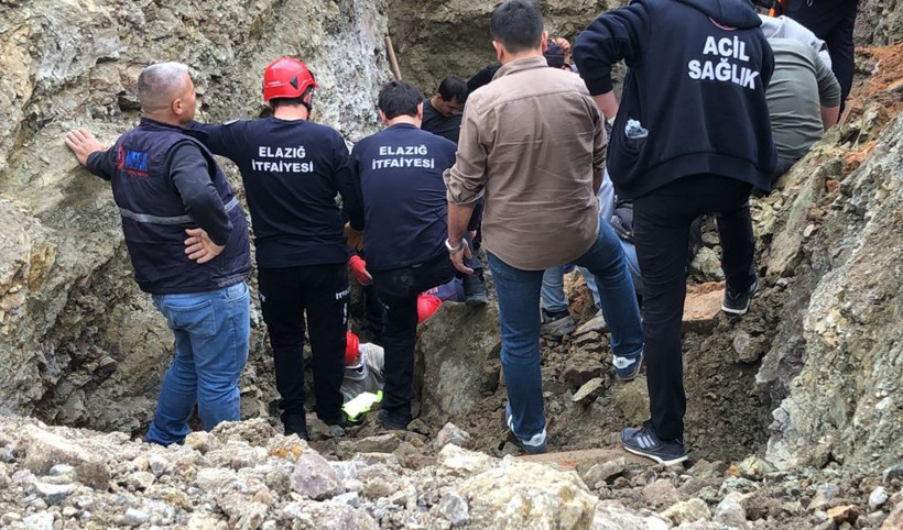 İşçi göçük altında kaldı: Elazığ’da mucize kurtuluş - Resim : 3