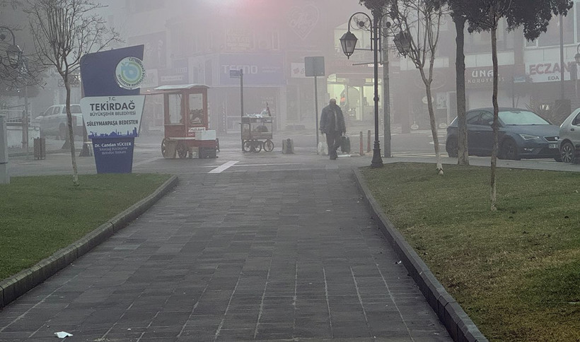 Trakya’yı beyaz örtü sardı: Görüş mesafesi 30 metreye düştü… - Resim: 1