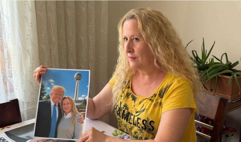 Necla Özmen Trump'ın gelişi için gün sayıyor: “Kendi ellerimle yaprak sarması hazırladım