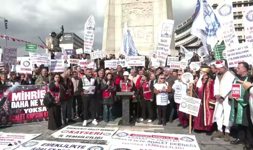 EMADDER’den Ankara Ulus’ta ‘kademeli emeklilik’ çağrısı - Resim : 1