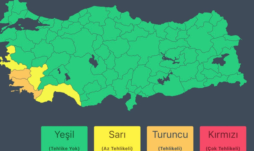 İçişleri Bakanlığı’ndan 5 il için sağanak uyarısı: Sel ve su baskını riski - Resim : 3