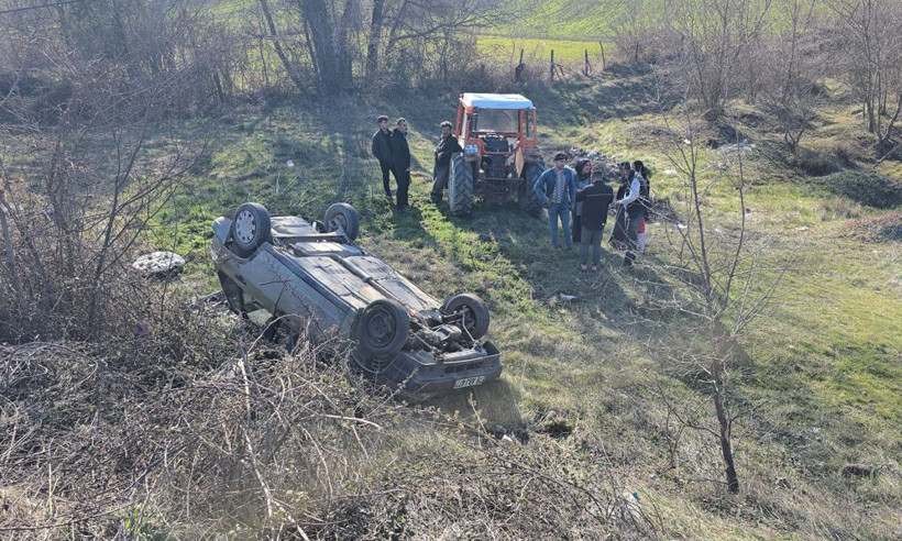 Bir s&uuml;r&uuml;c&uuml;n&uuml;n hatası diğerini şarampole attı - Resim : 3