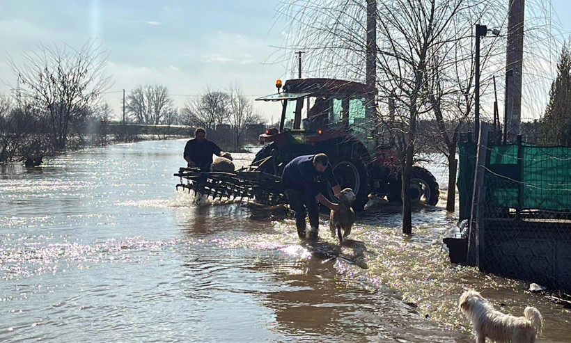 Meriç coştu, Arda Nehri taştı: DSİ’den turuncu alarmı - Resim : 4