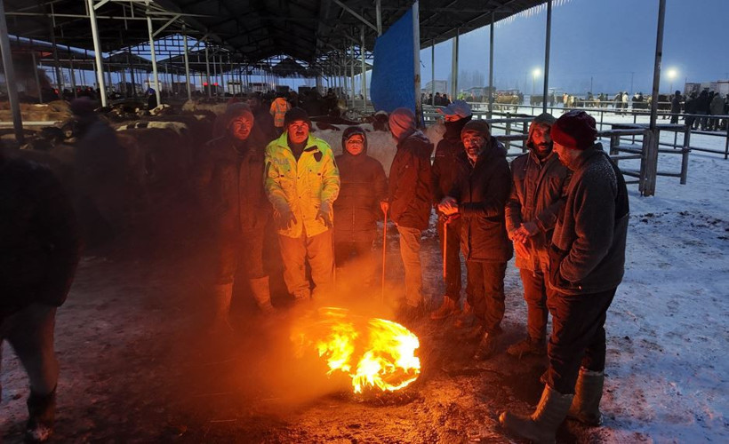 Dondurucu soğuk ticareti vurdu: Şarkışla’da ateş başında bekleyiş - Resim : 5