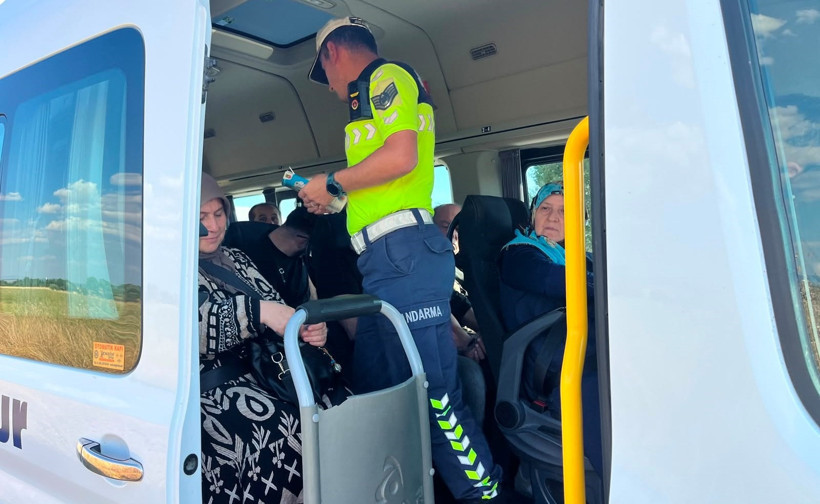 Kütahya’da emniyet kemeri ve çocuk güvenliği denetimi - Resim : 1