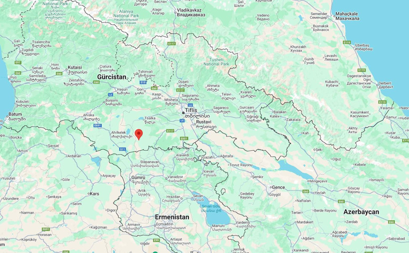 Gürcistan'da deprem! (28 Aralık 2025) - Resim : 1