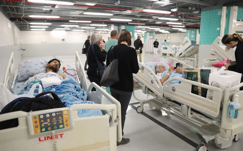 Tel Aviv'de savaş alarmı: Hastalar otoparklara taşındı - Resim: 8