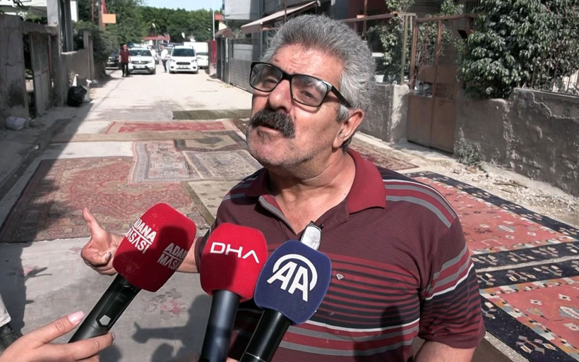 Yola halı serip yetkilileri uyardılar: Adana'da eşi benzeri olmayan protesto - Resim: 3